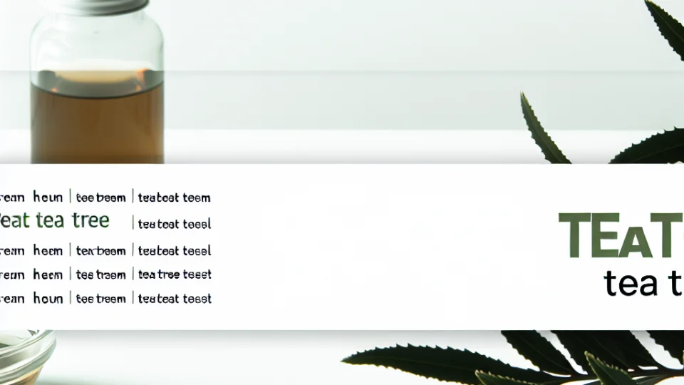 How to Use Tea Tree Oil?