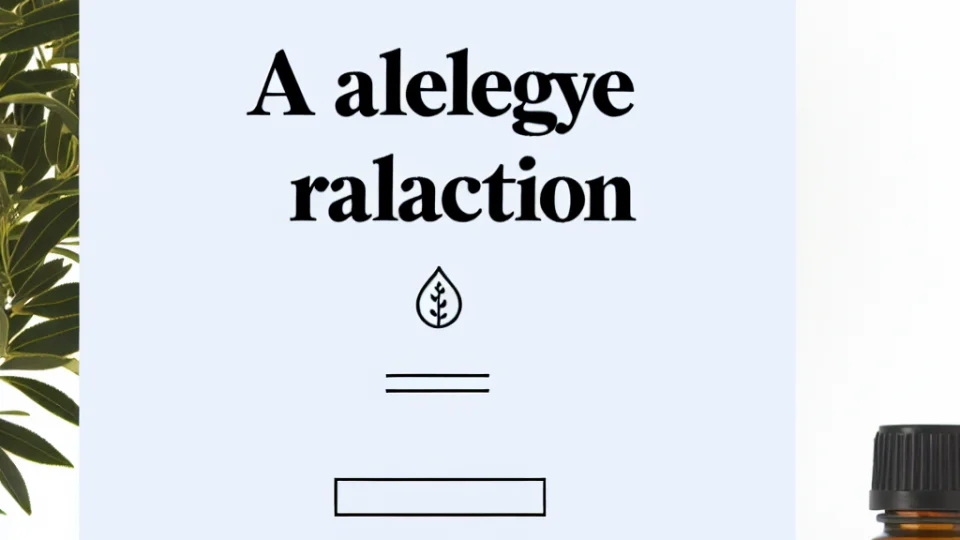 Does Tea Tree Oil Cause Allergic Reactions?